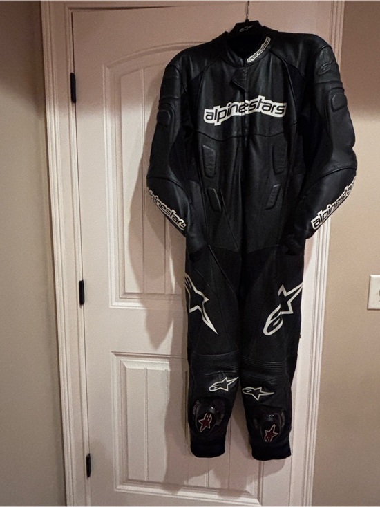 Alpinestars Other - Alpinestars Men’s Black Leather Racing One-Piece Suit with Built in Protection